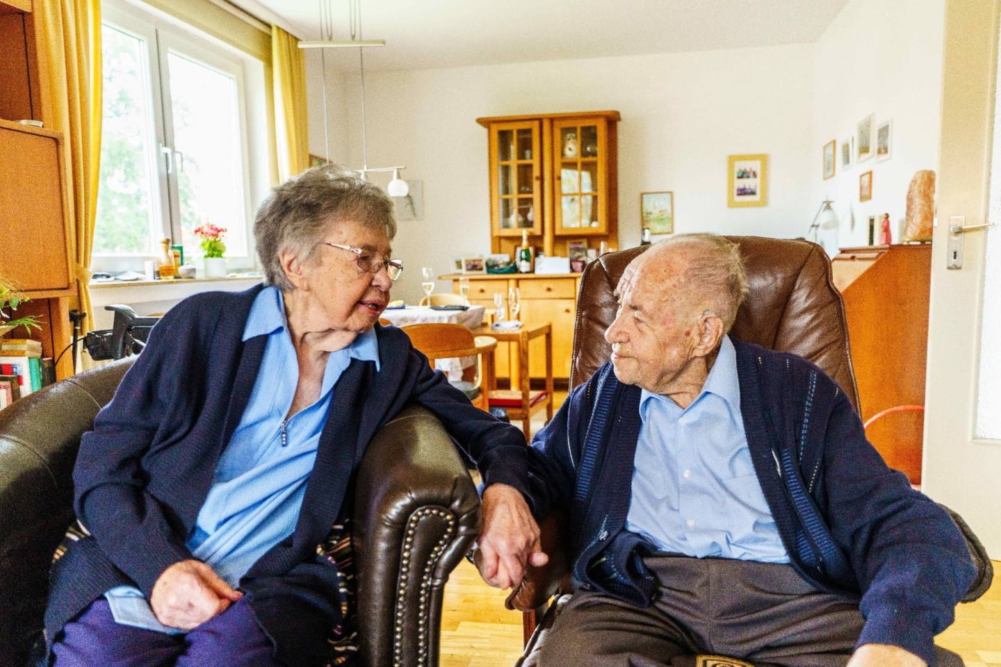 Ursula und Gottfried Schmelzer blicken auf ein bewegtes Leben zurück.