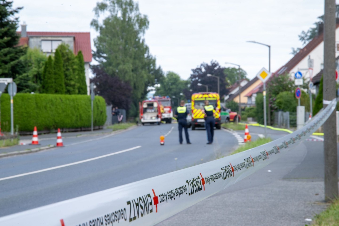 Auf einen Feueralarm folgte ein Polizeieinsatz.