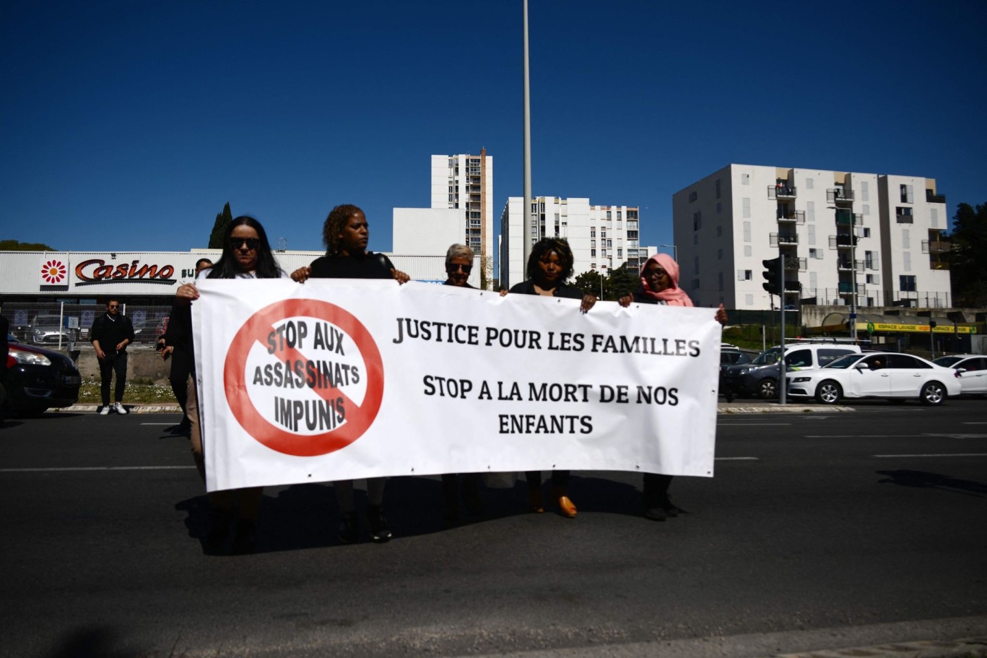 Die Bewohner der Problemviertel in der südfranzösischen Hafenstadt Marseille sind die Drogenkriminalität satt (Archivbild).