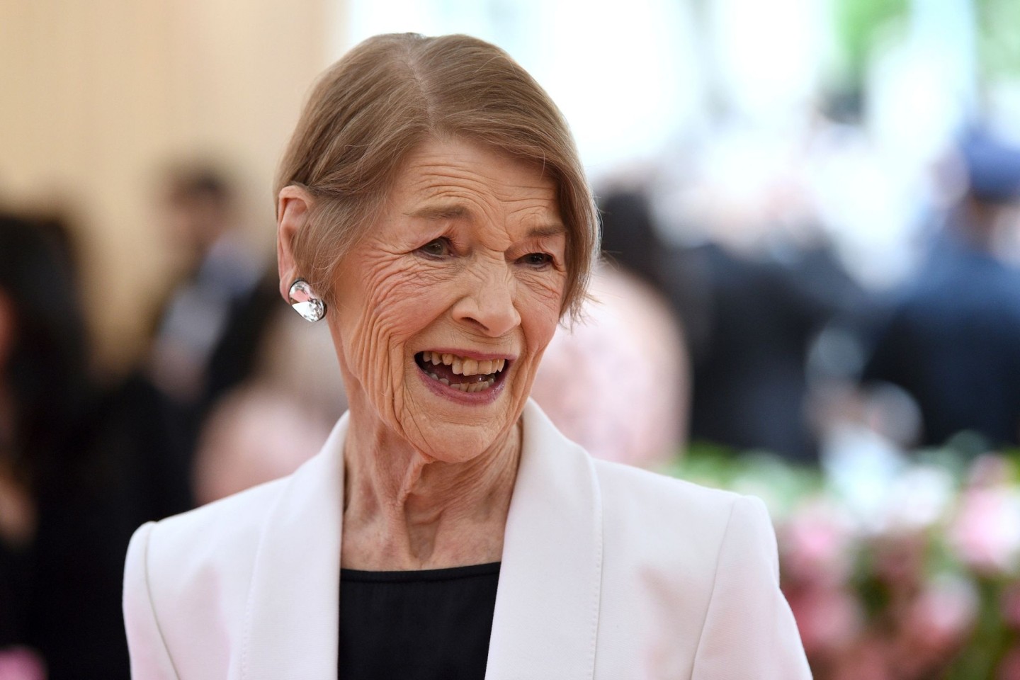 Die britische Schauspielerin Glenda Jackson bei einer Gala in New York (2019). Sie starb mit 87 Jahren.