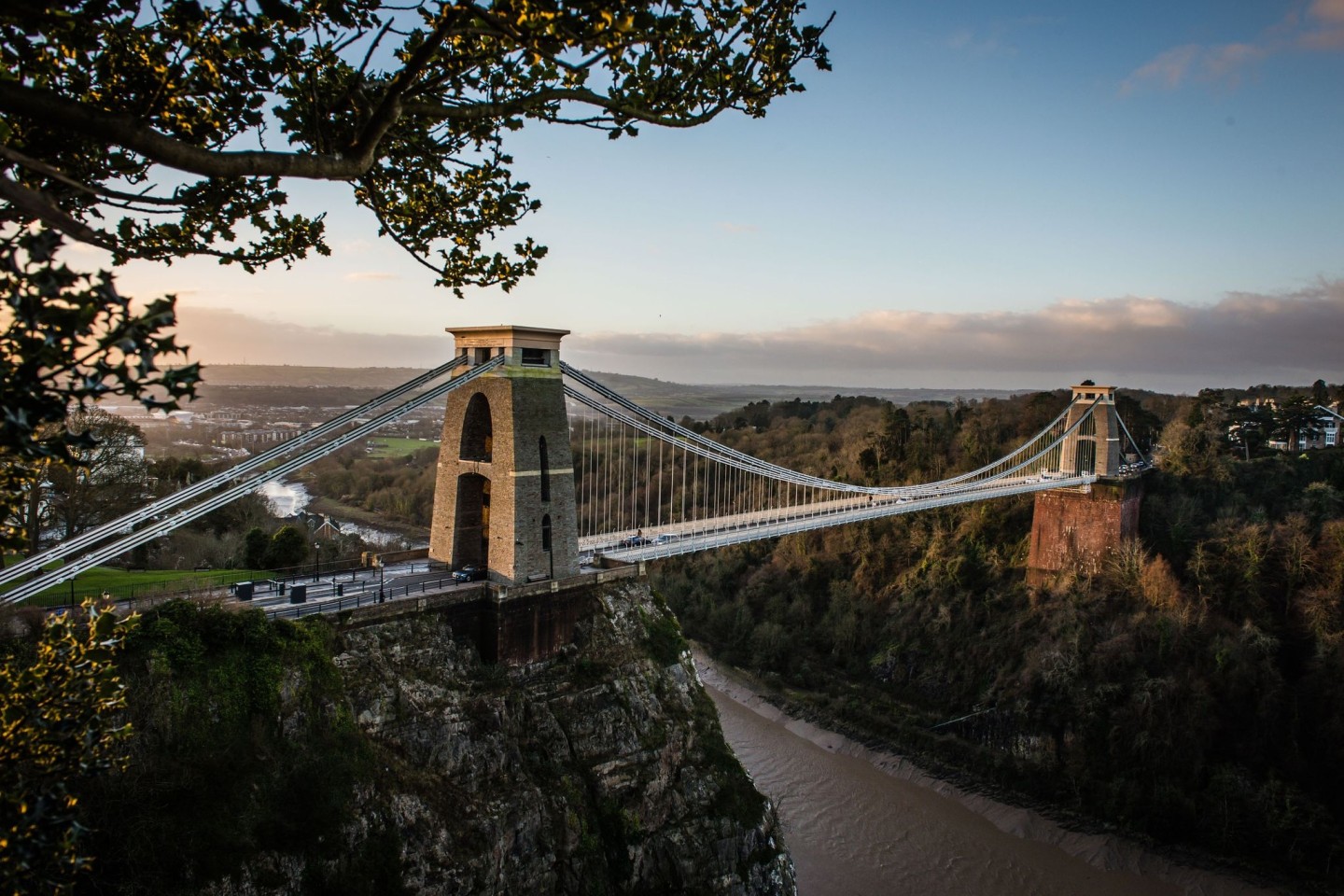 Die Clifton Suspension Bridge gilt als Wahrzeichen der Stadt Bristol.