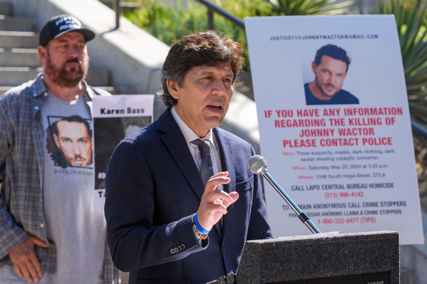 Johnny Wactor wurde nachts in Los Angels auf der Straße erschossen.